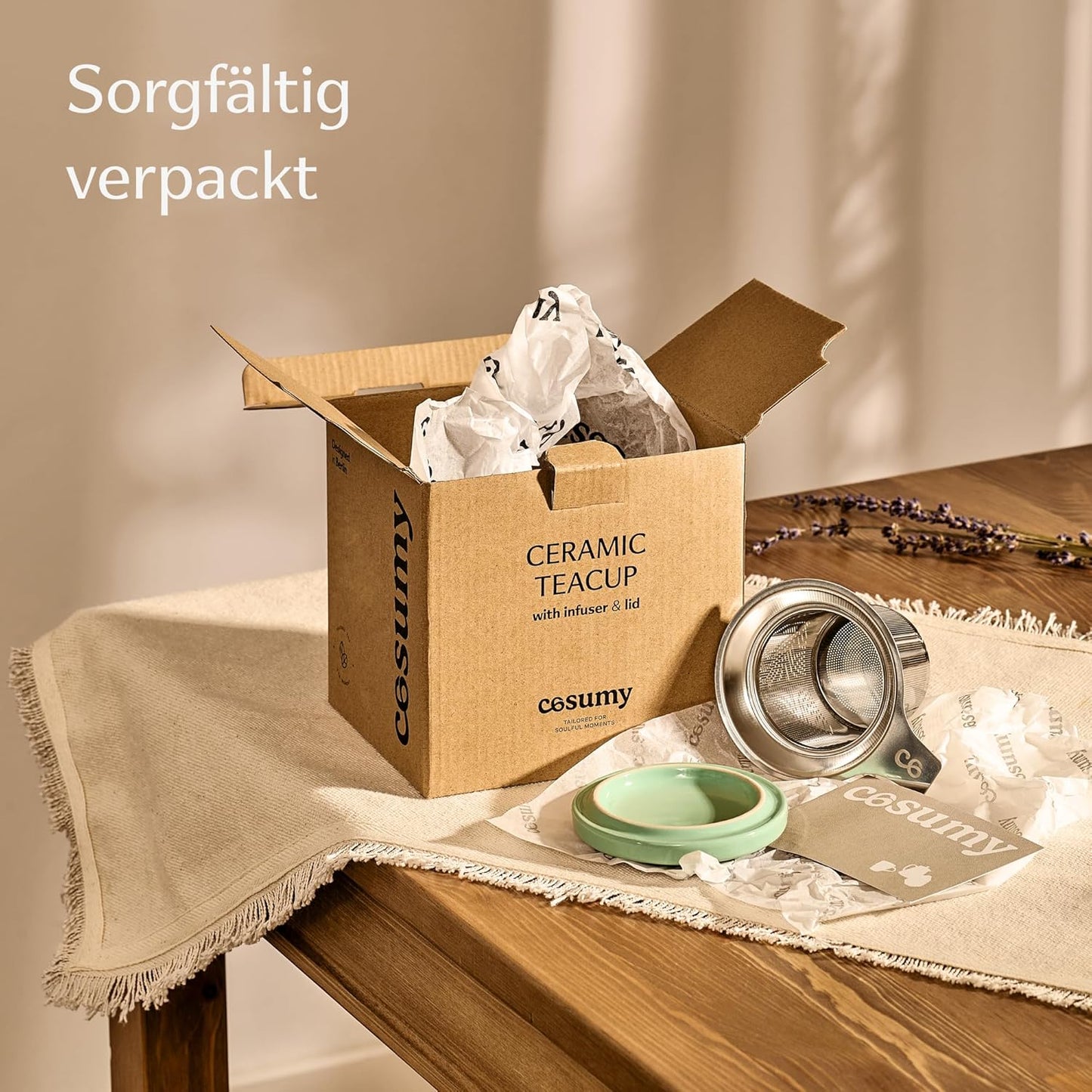 Teetasse keramik - Teal