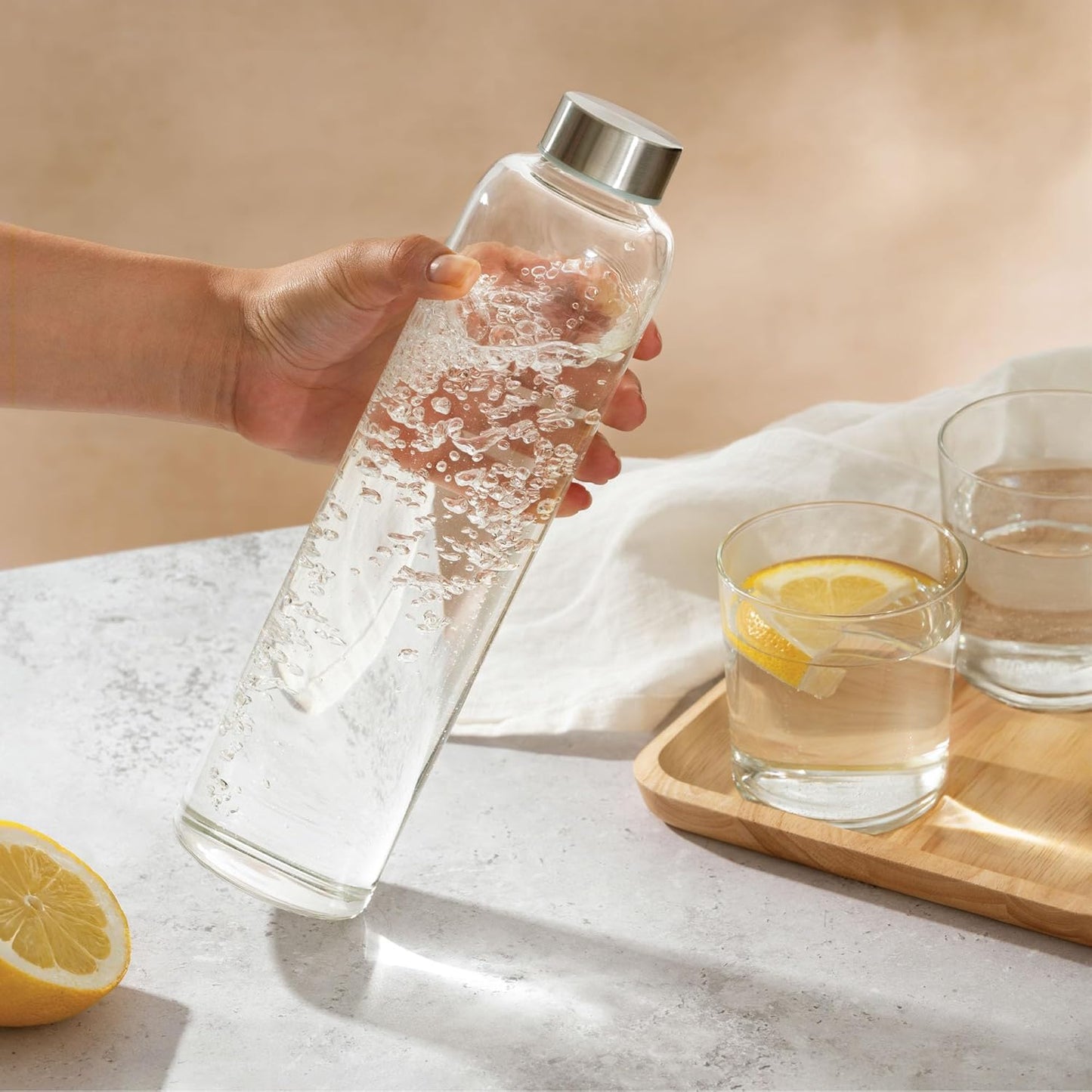 Trinkflasche Glas