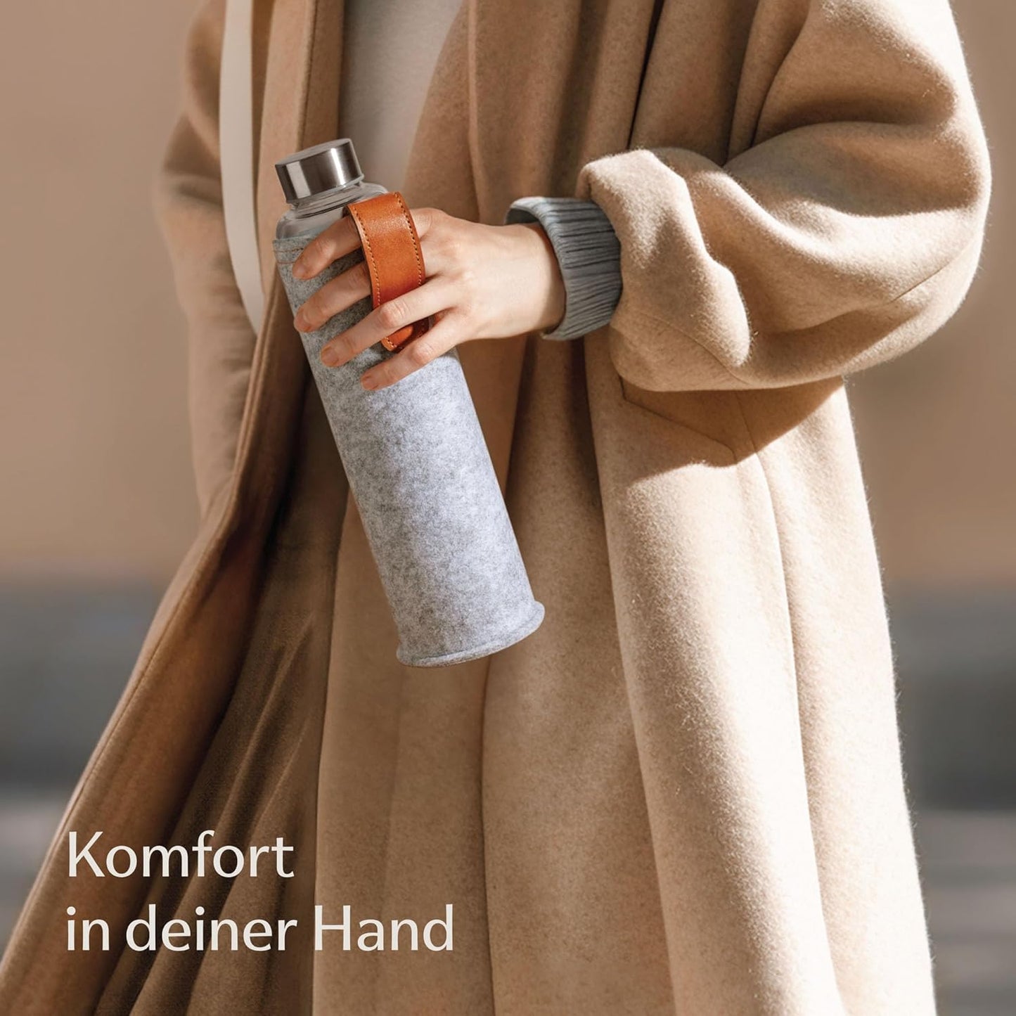 Trinkflasche Glas