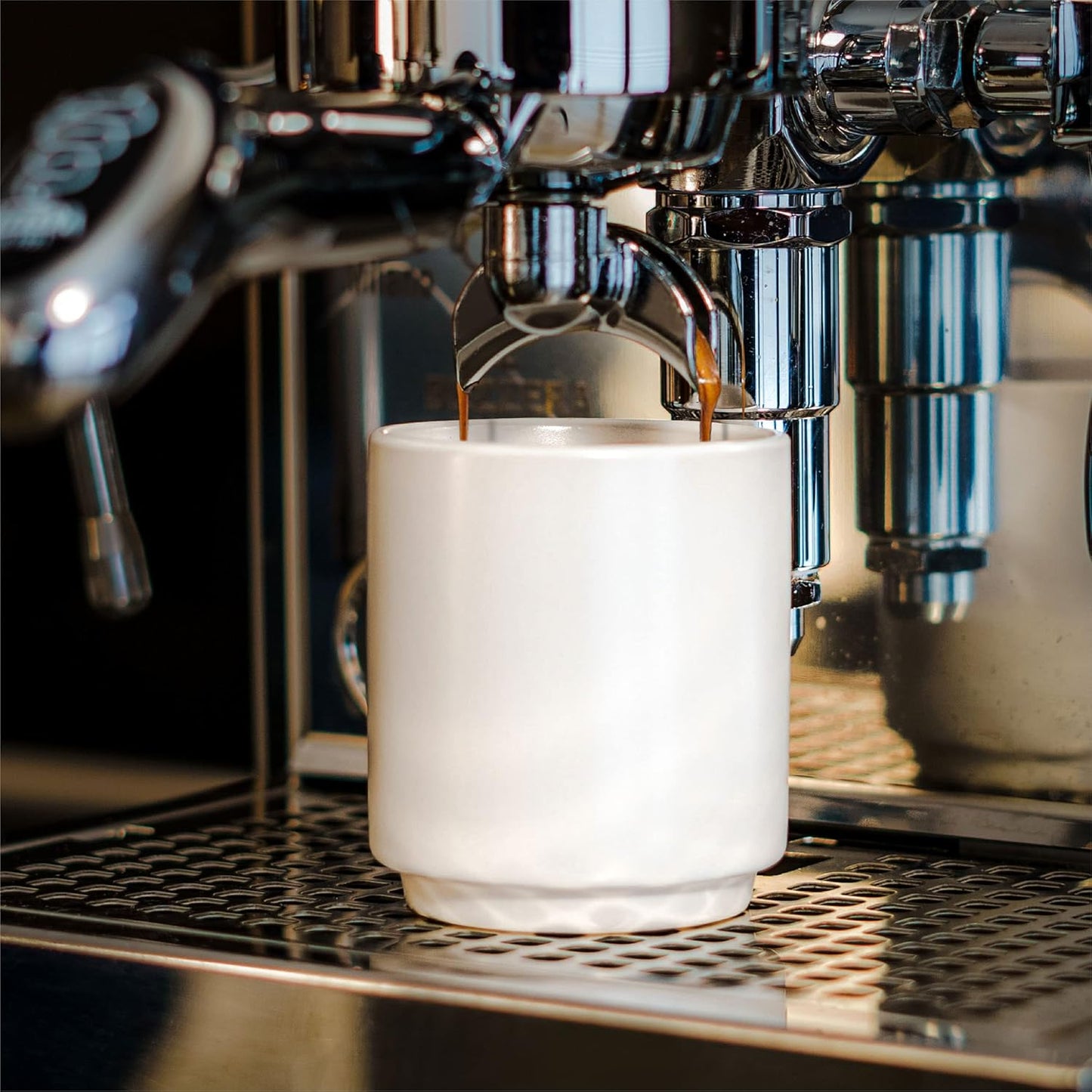 Cappuccino Tassen Set Stapelbar