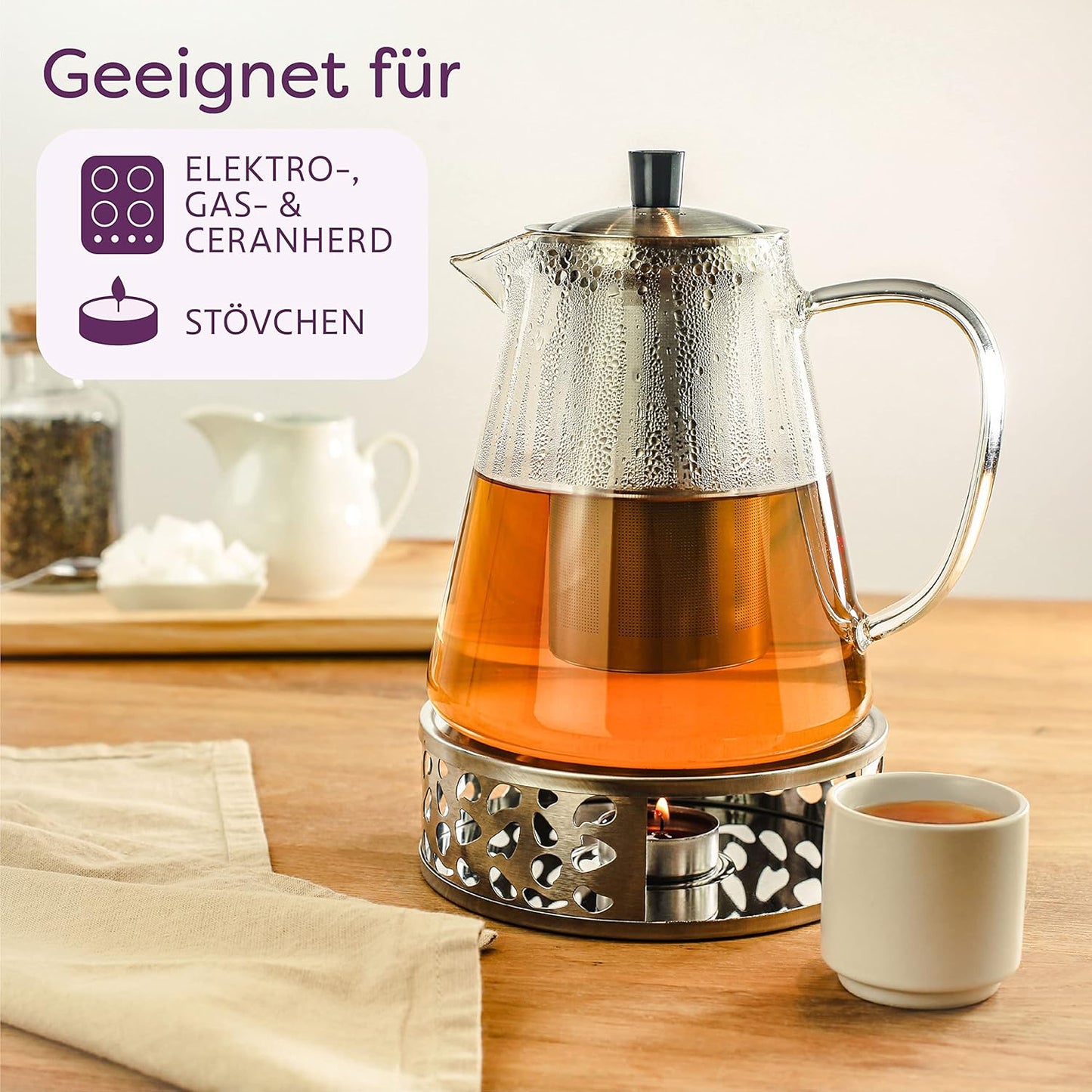 Teekanne Glas 1,3l