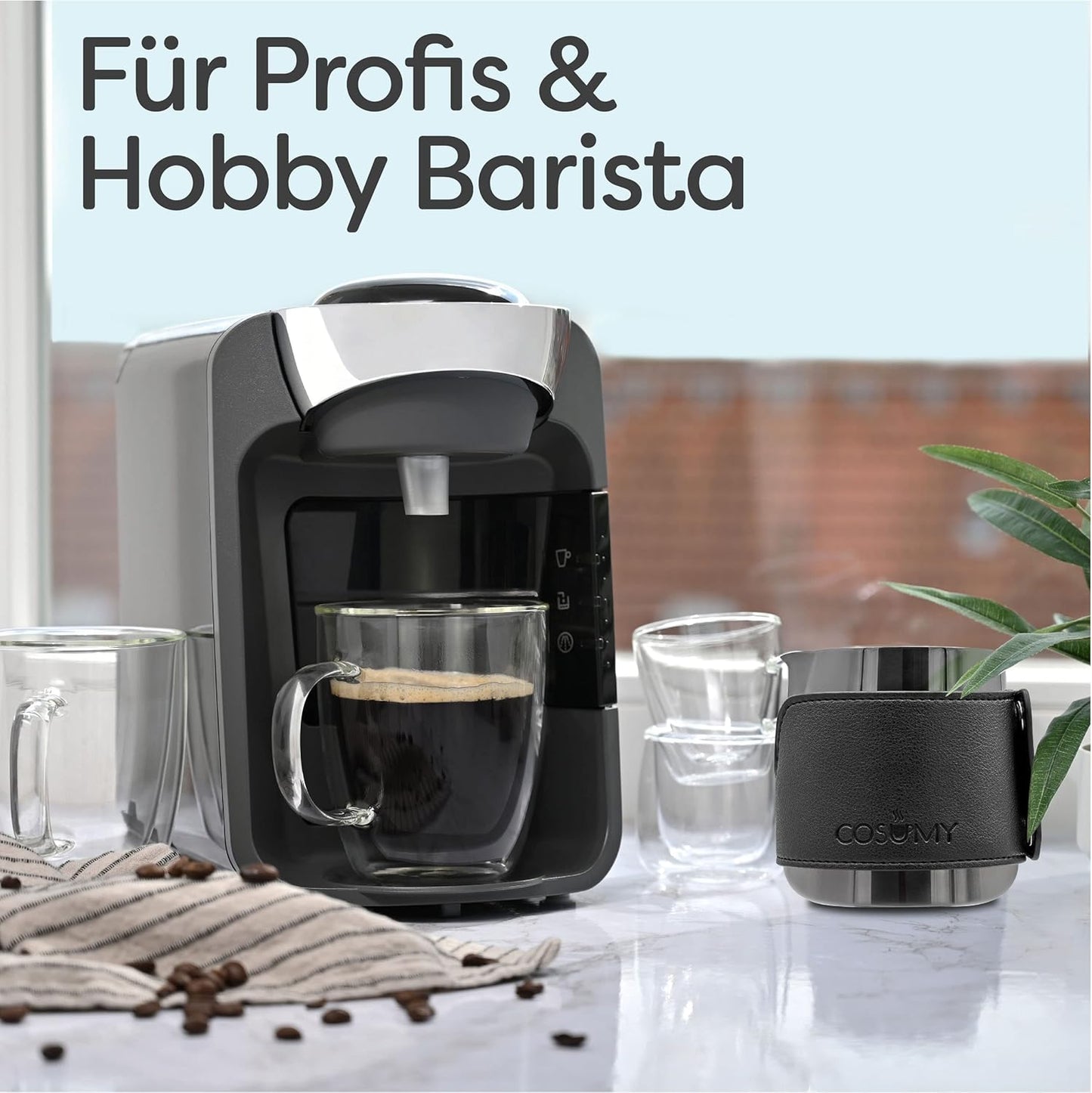 Milchkännchen Edelstahl