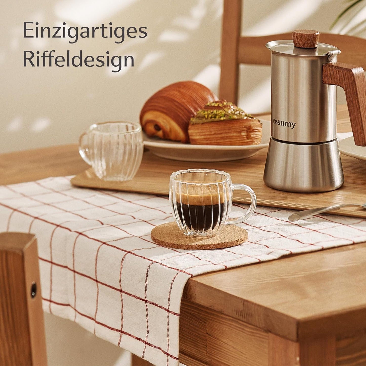 Espressogläser Set Doppelwandig