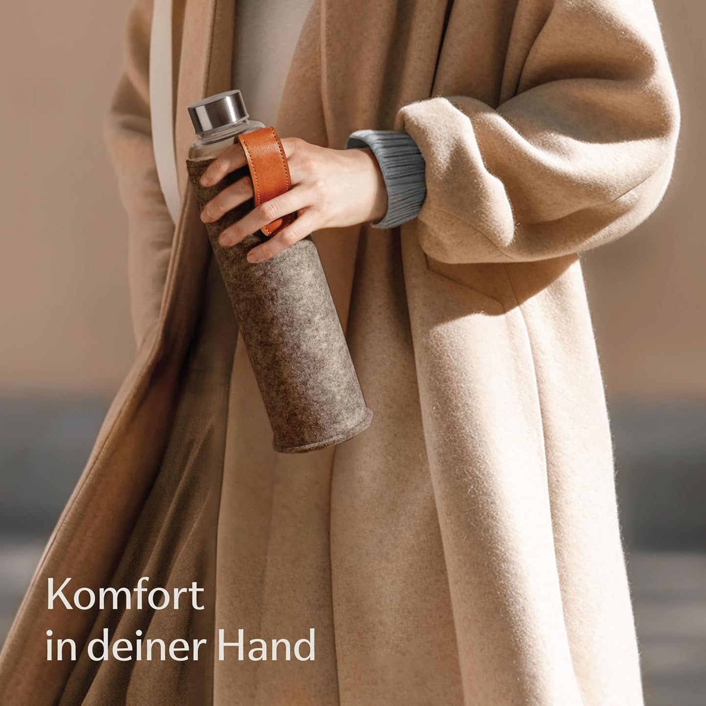 Trinkflasche Glas