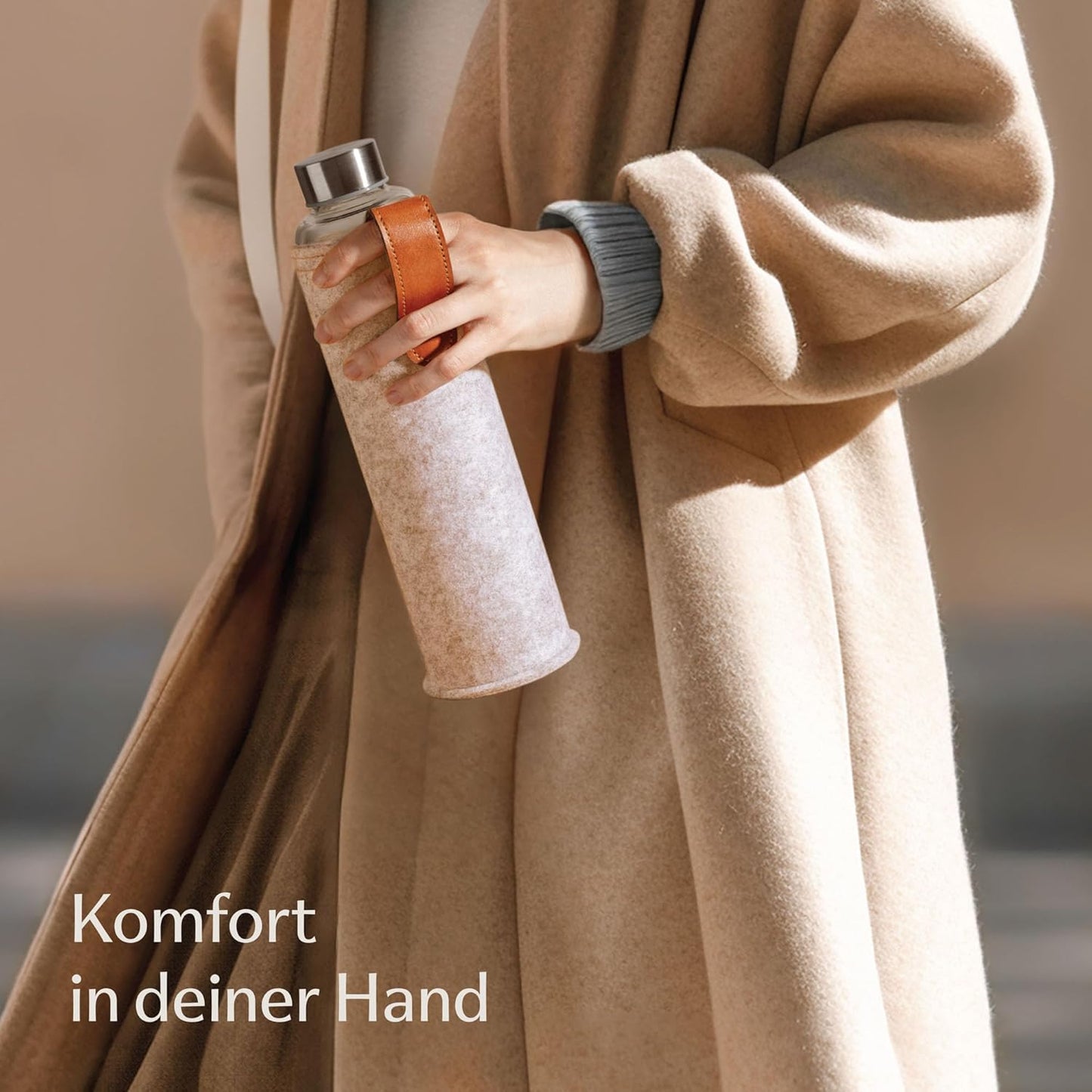 Trinkflasche Glas