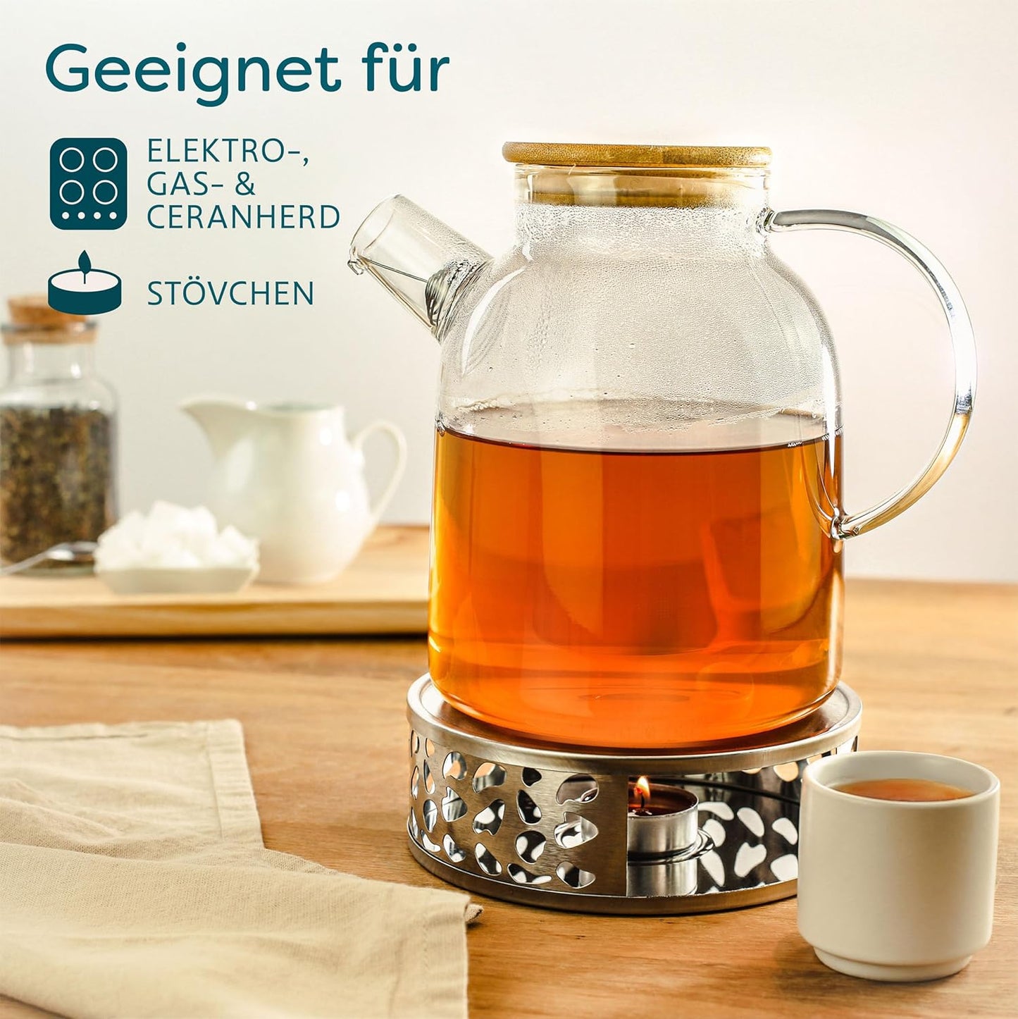 Teekanne Glas 1,5l