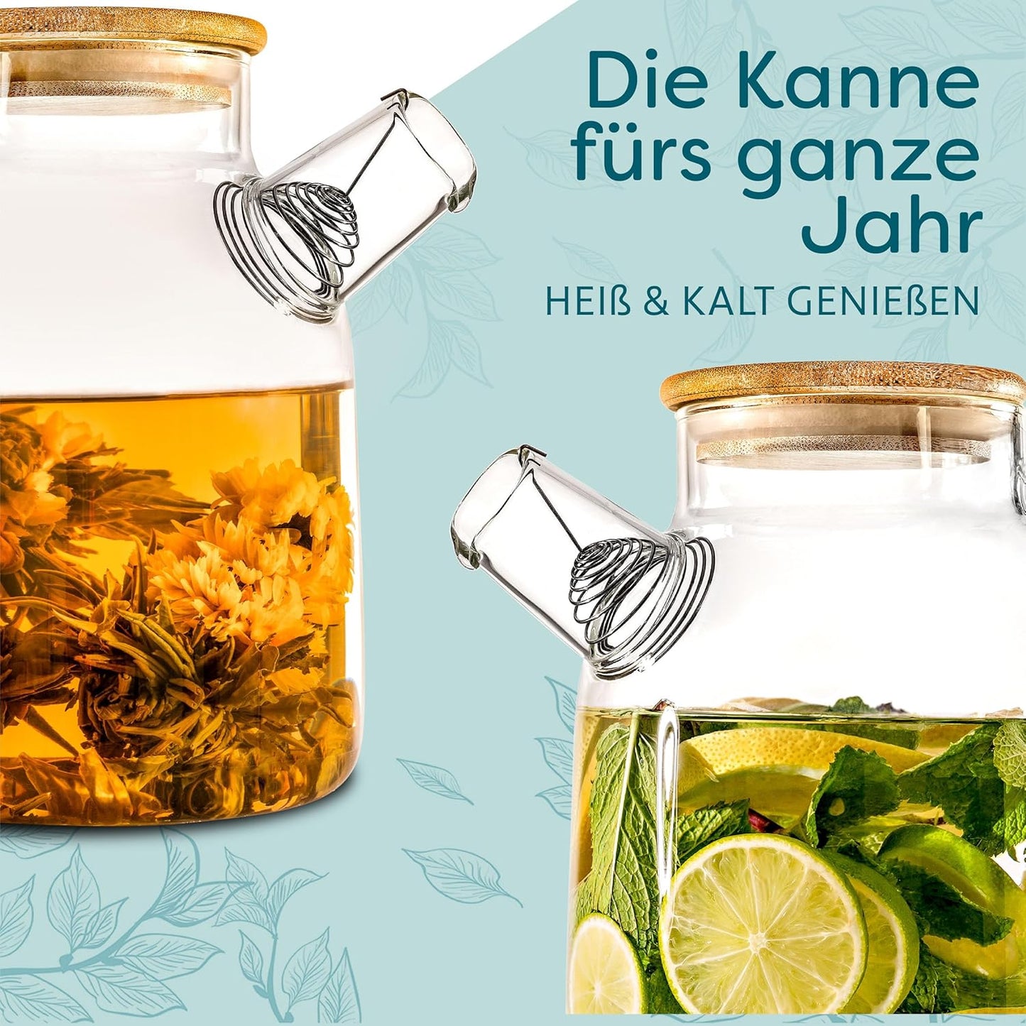 Teekanne Glas 1,5l