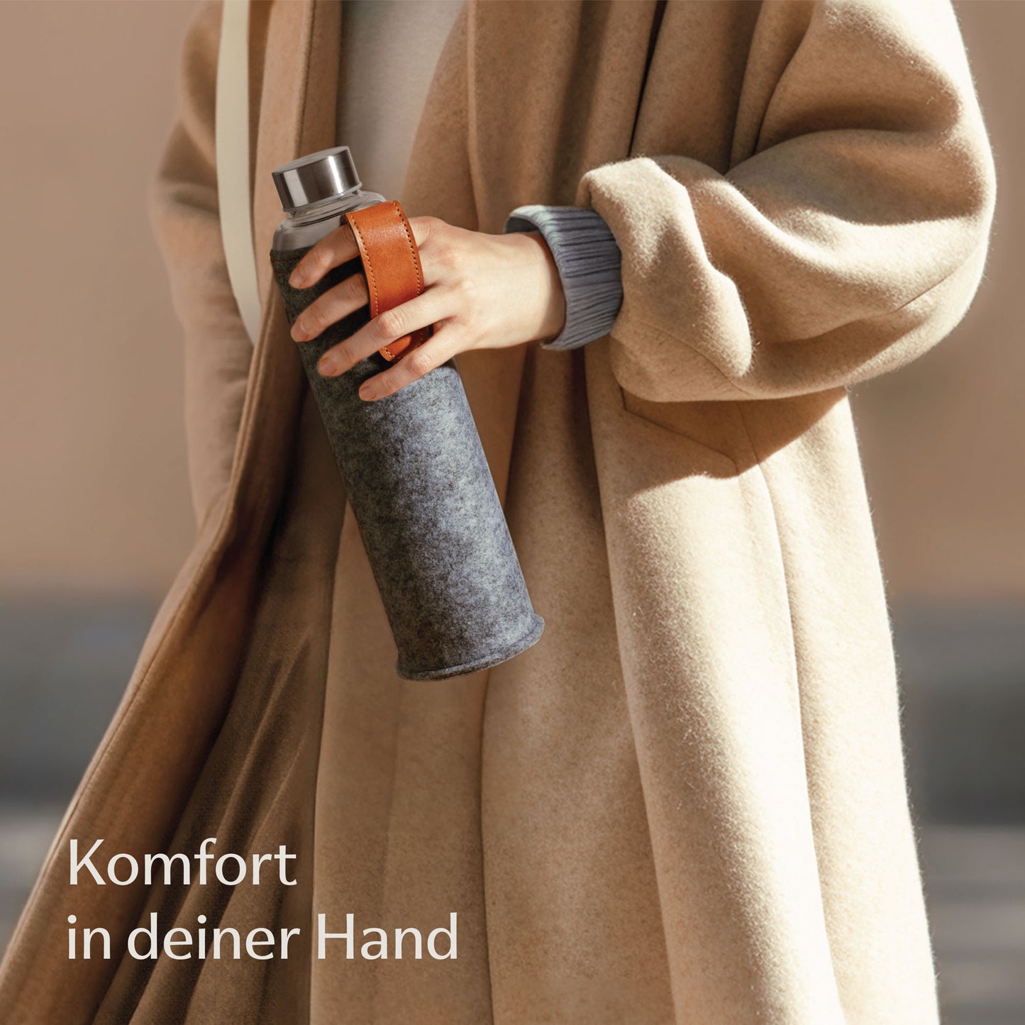 Trinkflasche Glas