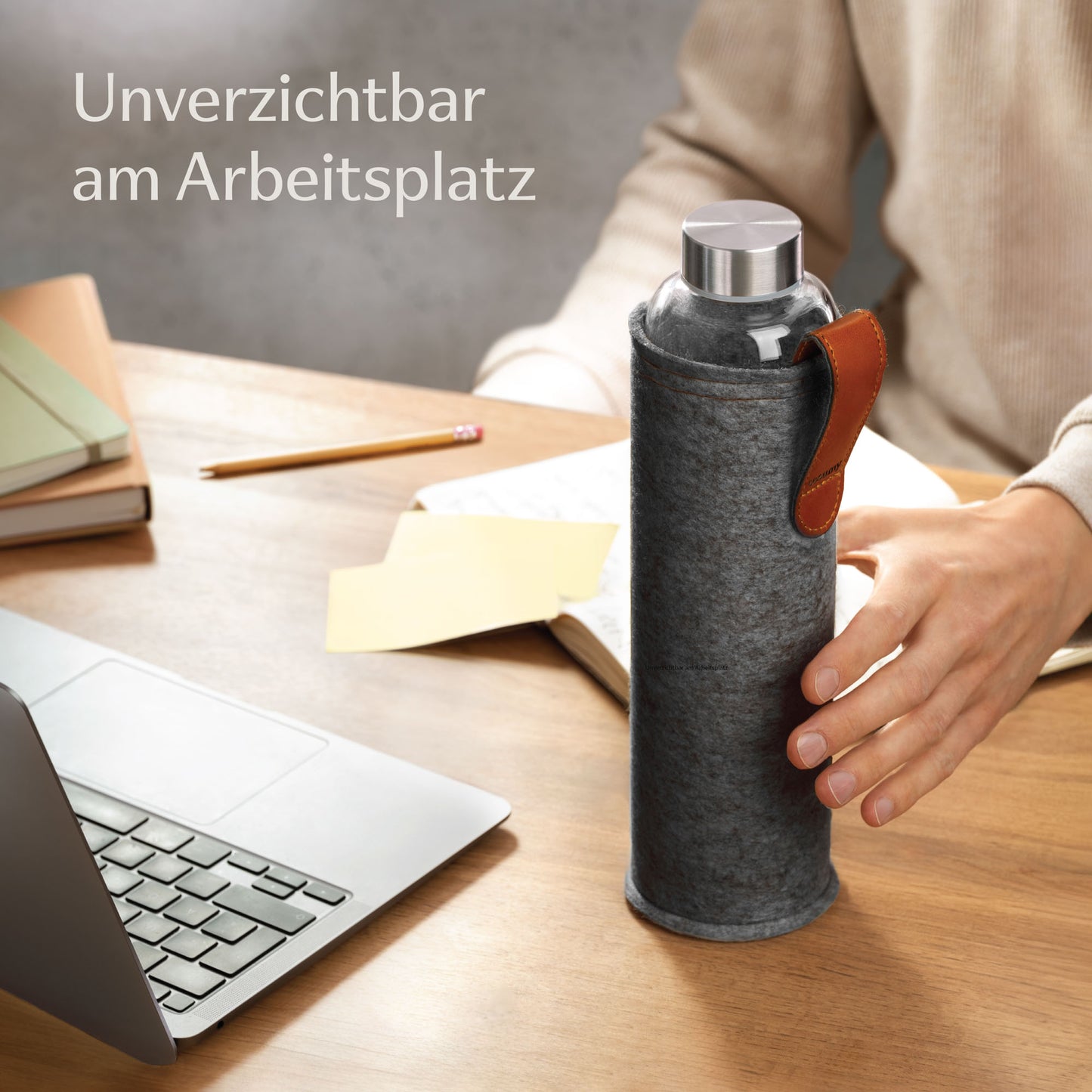 Trinkflasche Glas