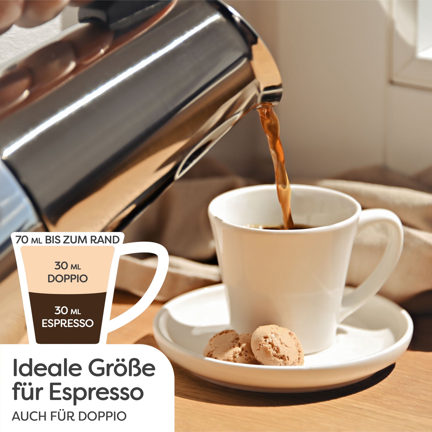 Espressotassen Set Keramik