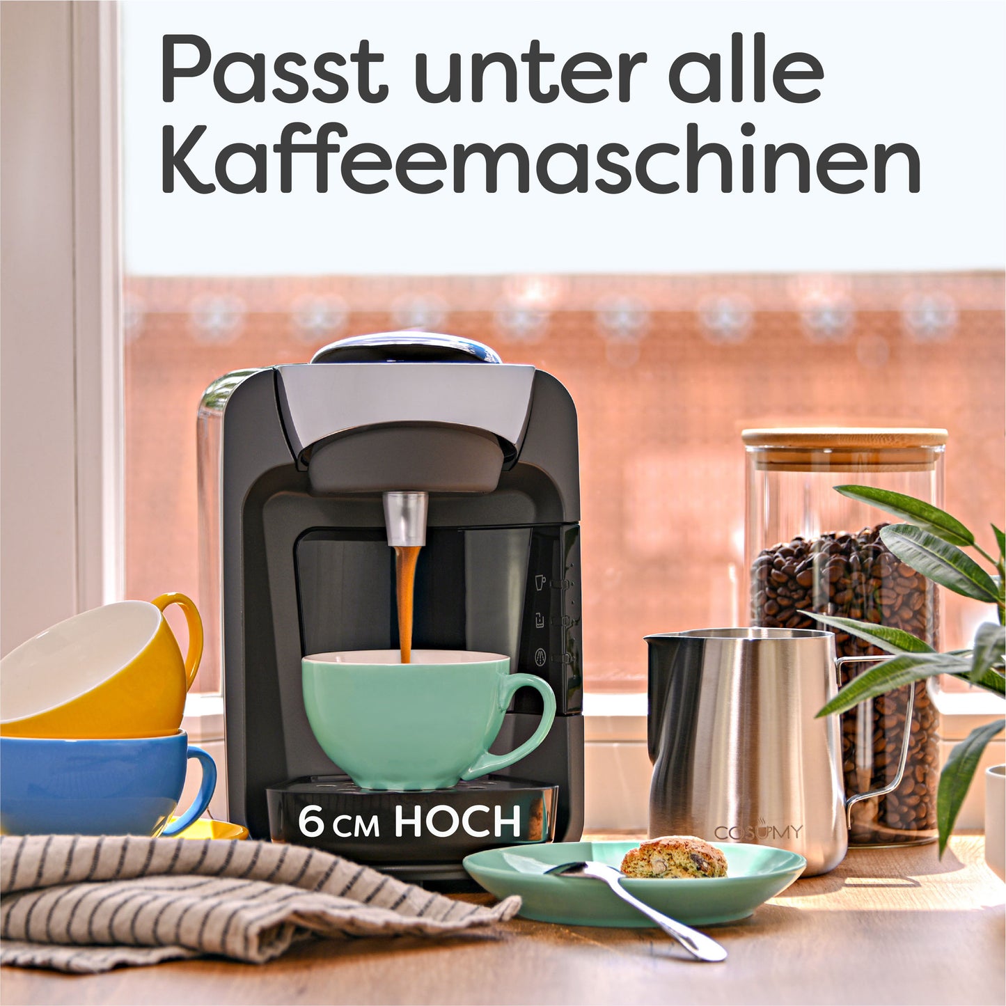 Cappuccinotassen Set Keramik