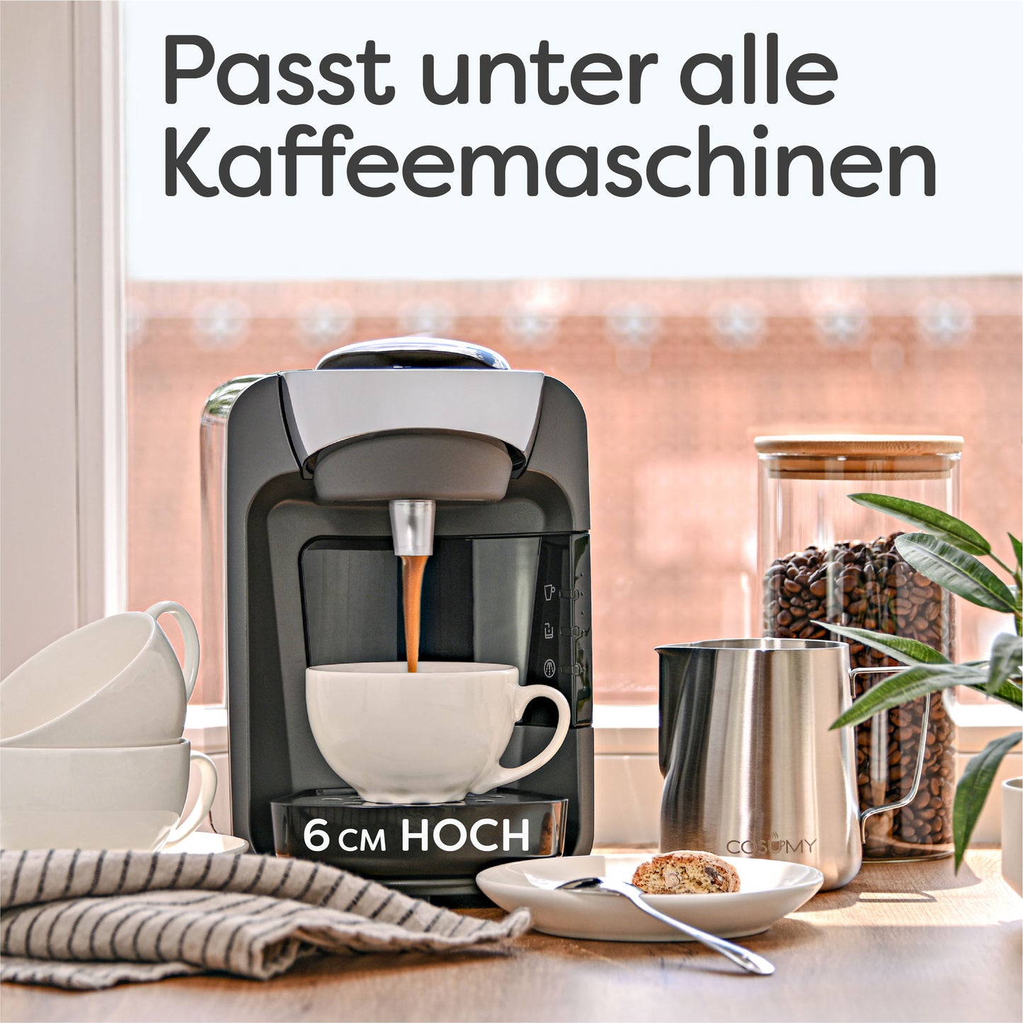 Cappuccinotassen Set Keramik