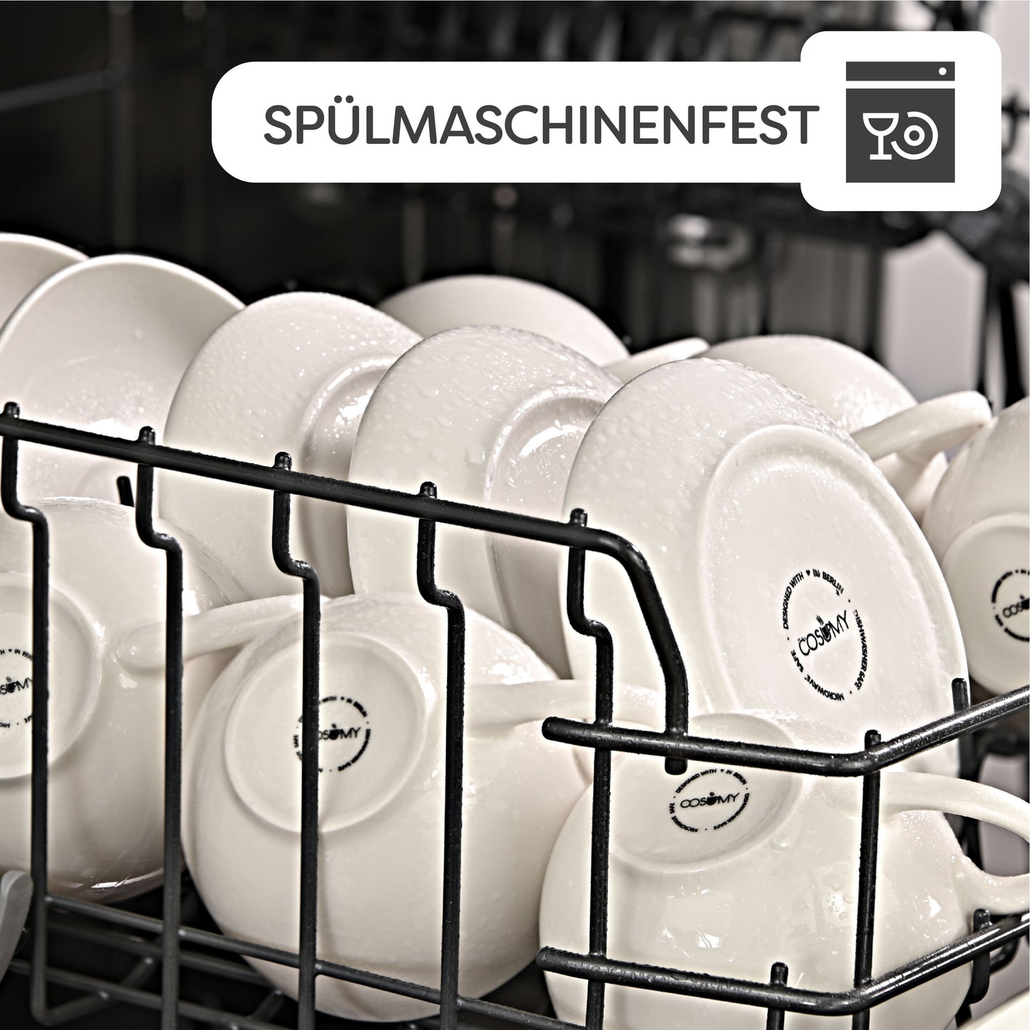 Cappuccinotassen Set Keramik