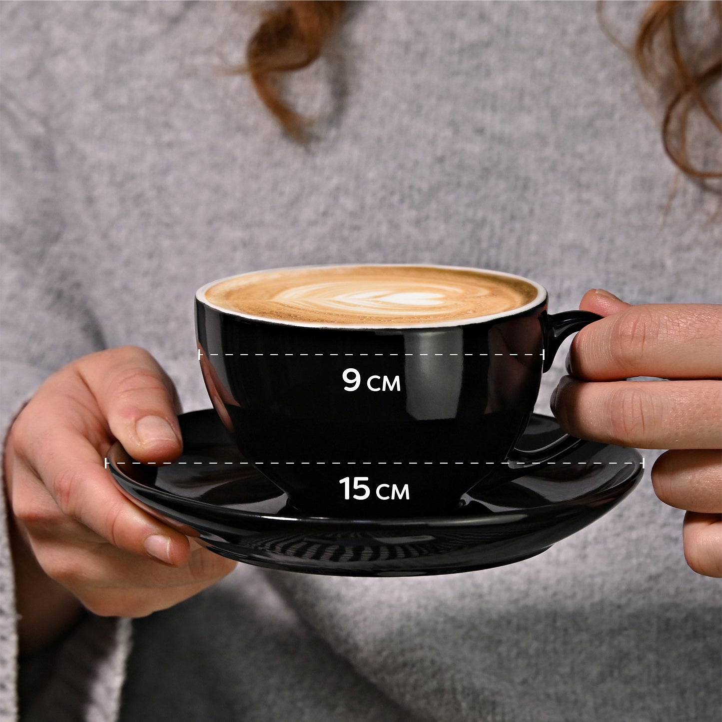 Cappuccinotassen Set Keramik