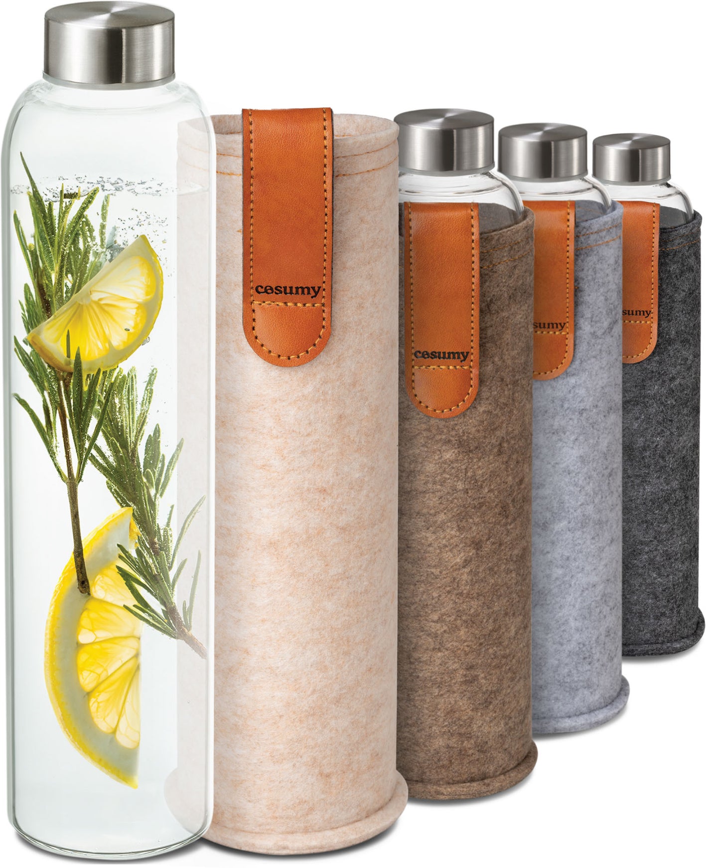 Trinkflasche Glas