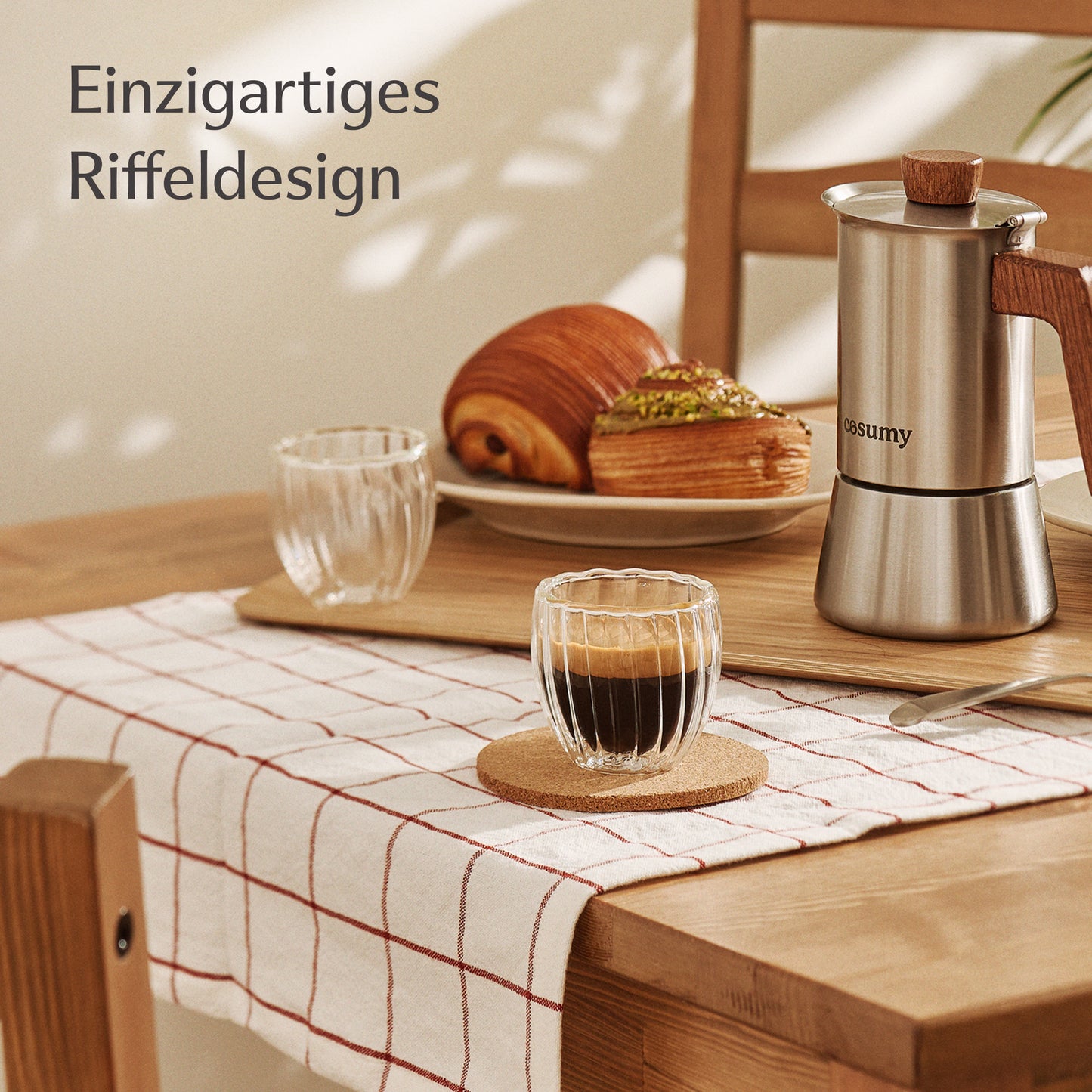 Espressogläser Set Doppelwandig