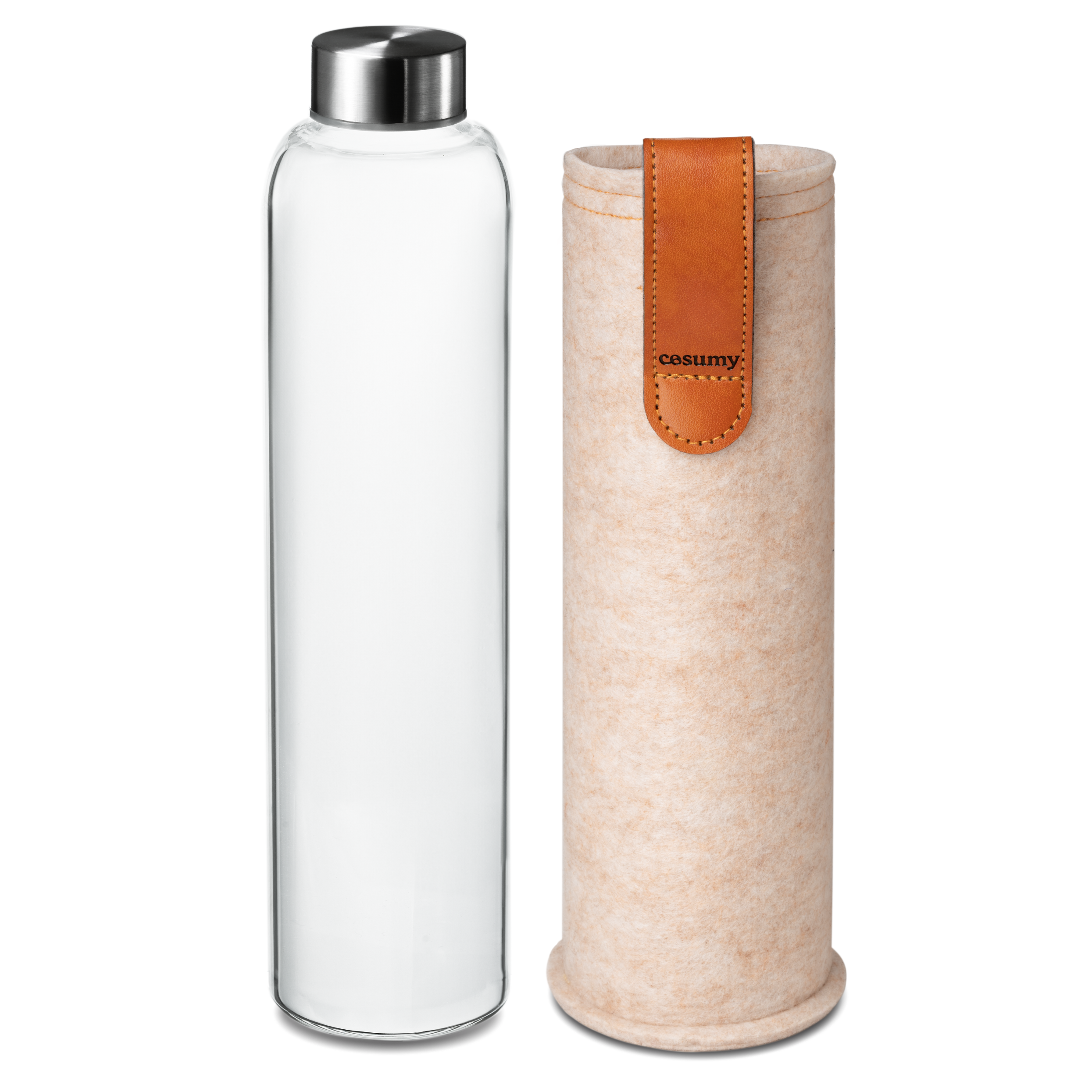 Trinkflasche Glas