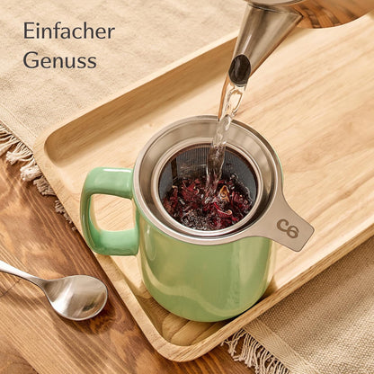 Teetasse keramik - Teal