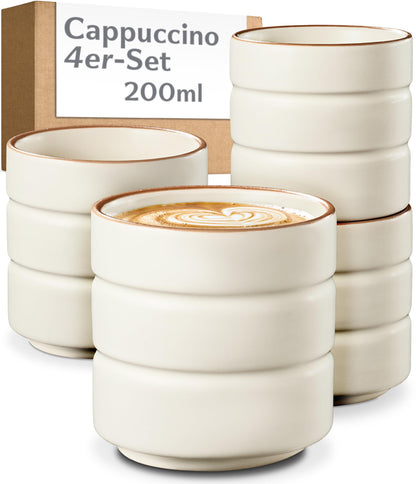 Kaffeetassen Set Rythm Beige – Cosumy