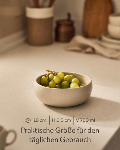 Tiefe Teller Set Lune