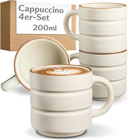 Kaffeetassen Set Rythm Beige – Cosumy