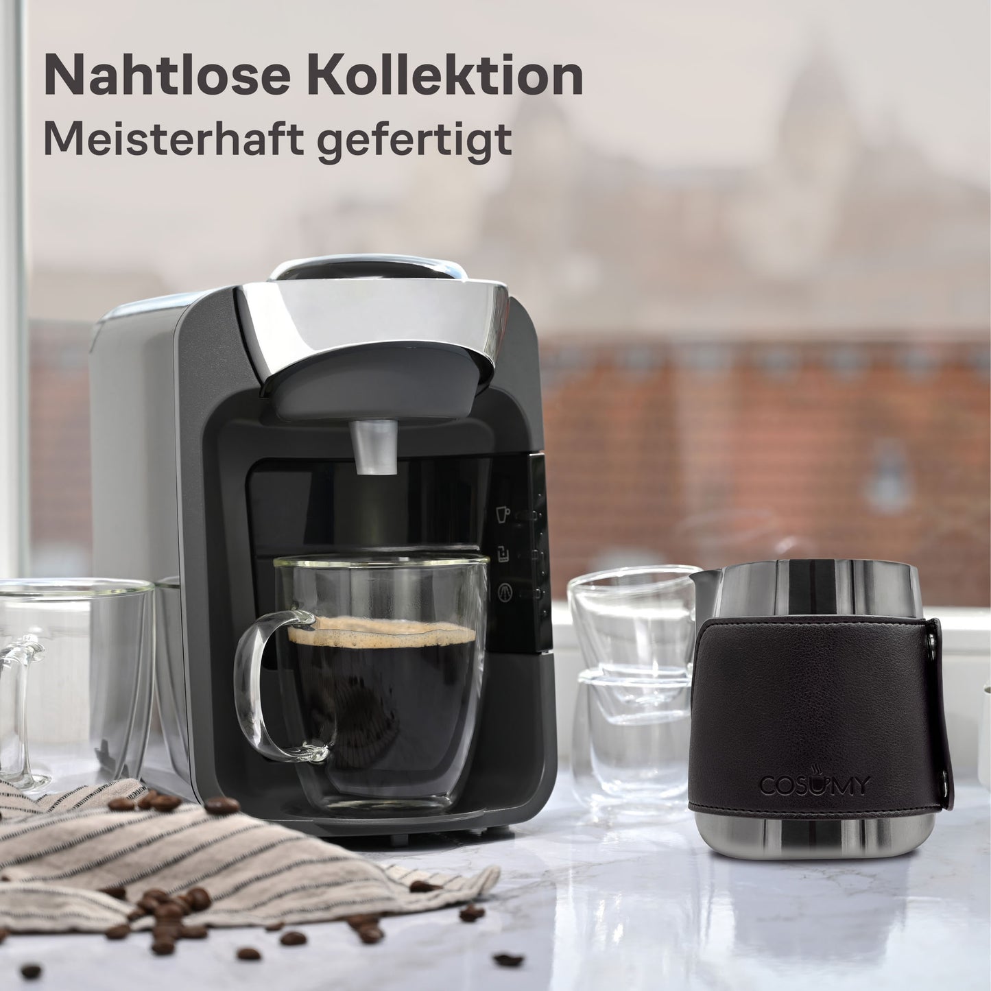 Milchkännchen Edelstahl