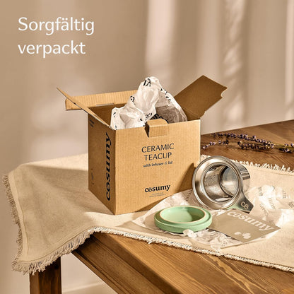 Teetasse keramik - Teal