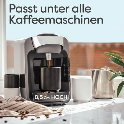 Cappuccino Tassen Set Stapelbar