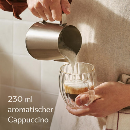 Cappuccinogläser Set Doppelwandig