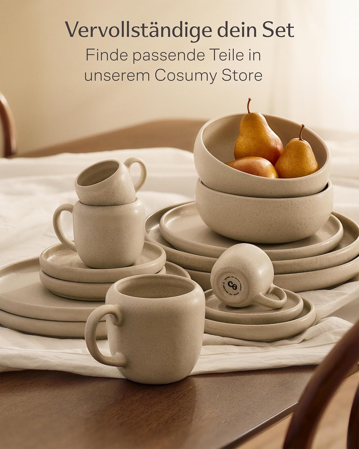 Speiseteller Set Lune