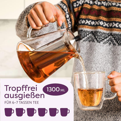 Teekanne Glas 1,3l