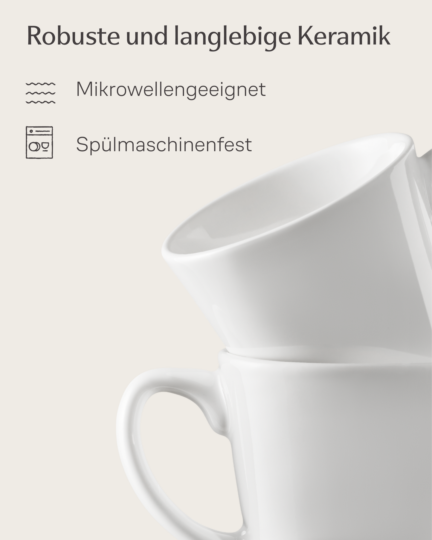 Espressotassen Set Keramik