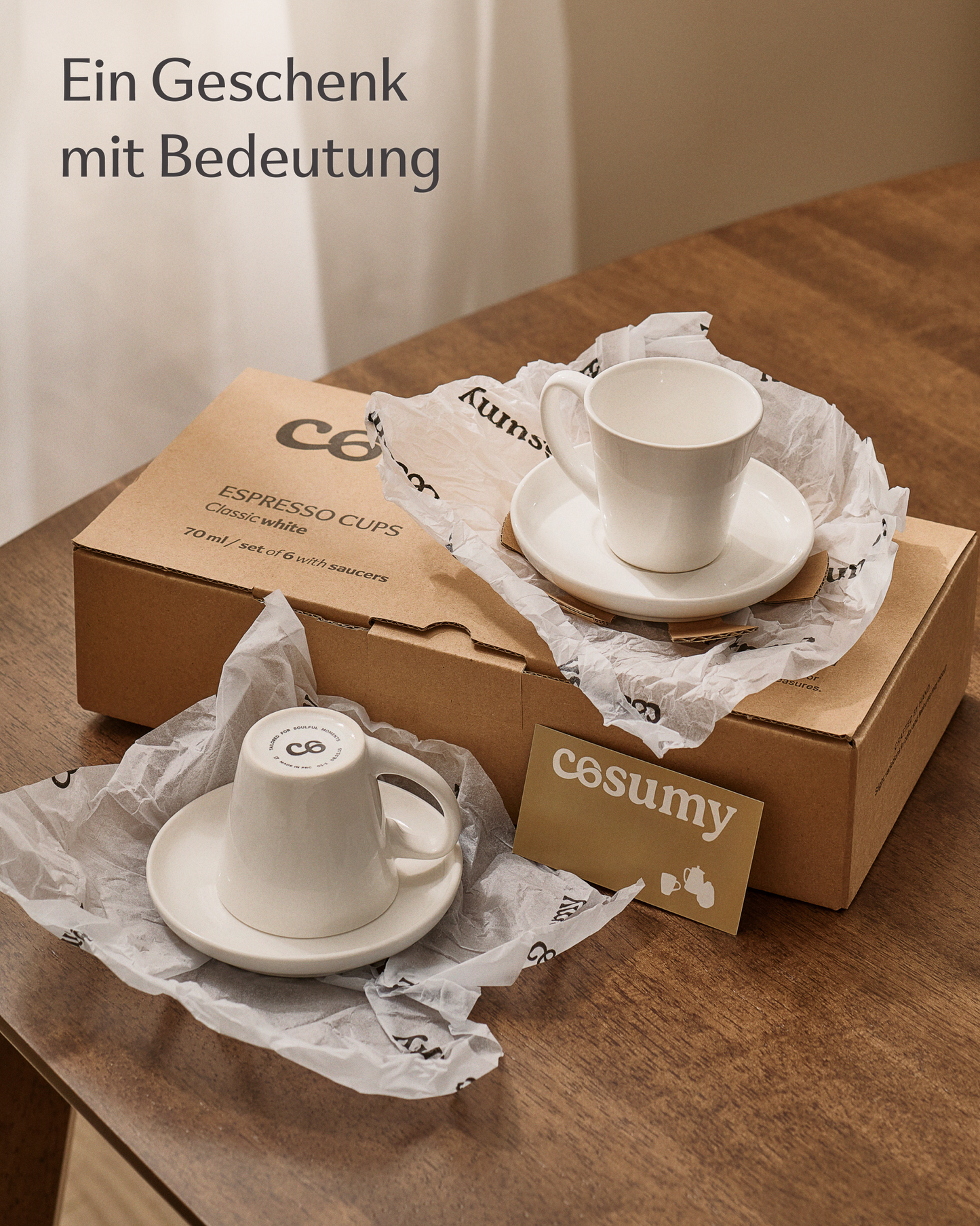 Espressotassen Set Keramik