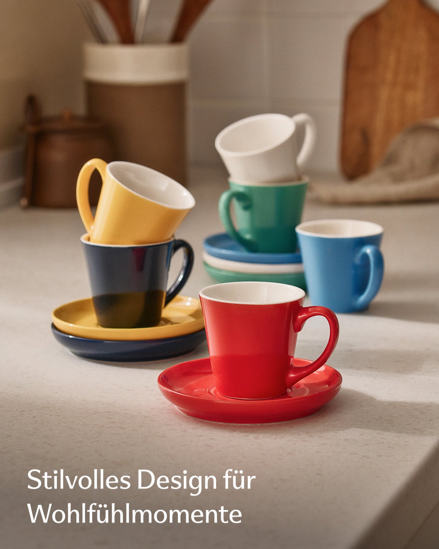 Espressotassen Set Keramik