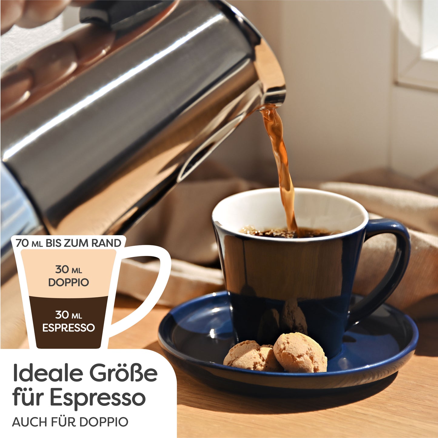 Espressotassen Set Keramik
