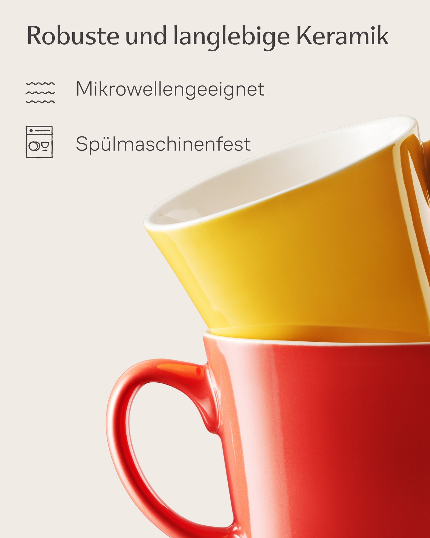 Espressotassen Set Keramik