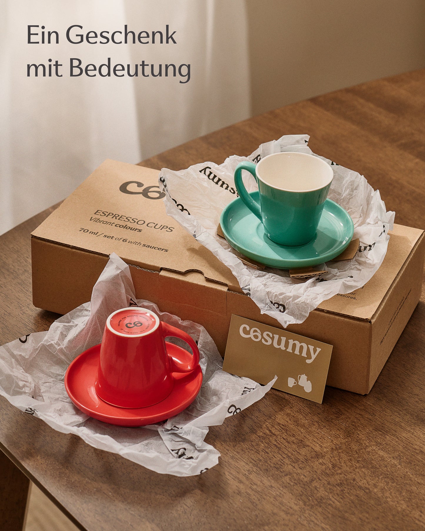 Espressotassen Set Keramik