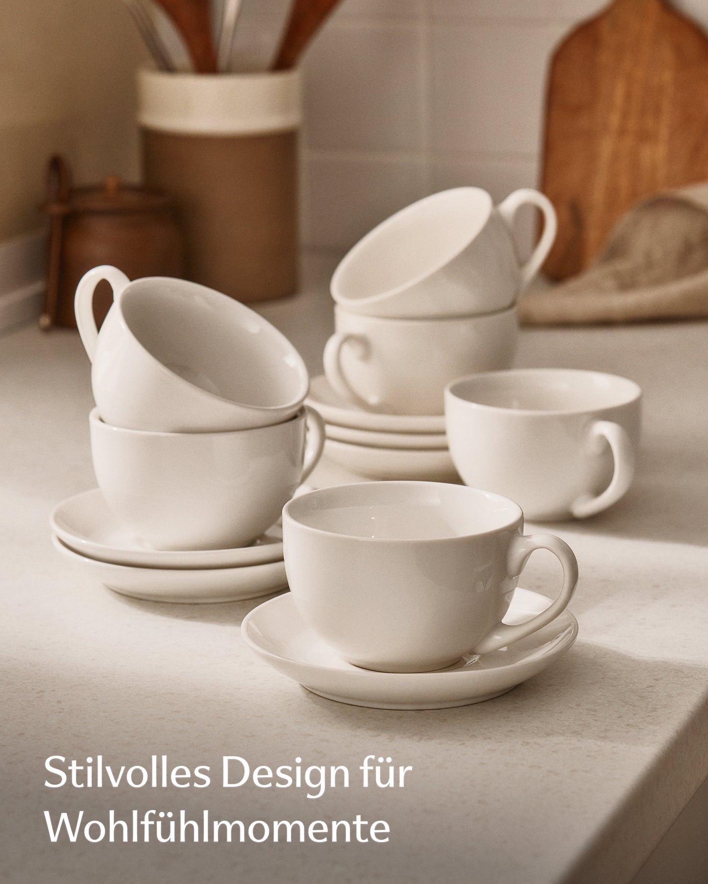 Cappuccinotassen Set Keramik – Cosumy