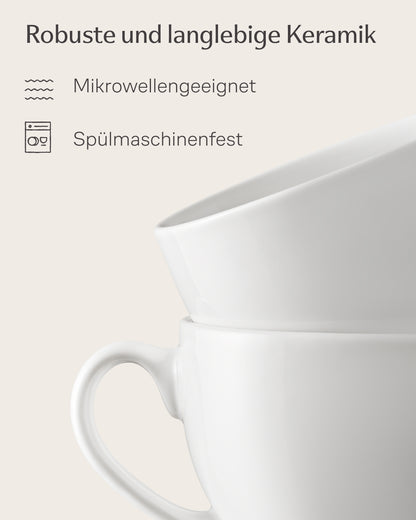 Cappuccinotassen Set Keramik – Cosumy