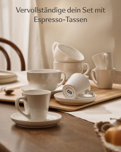 Cappuccinotassen Set Keramik – Cosumy