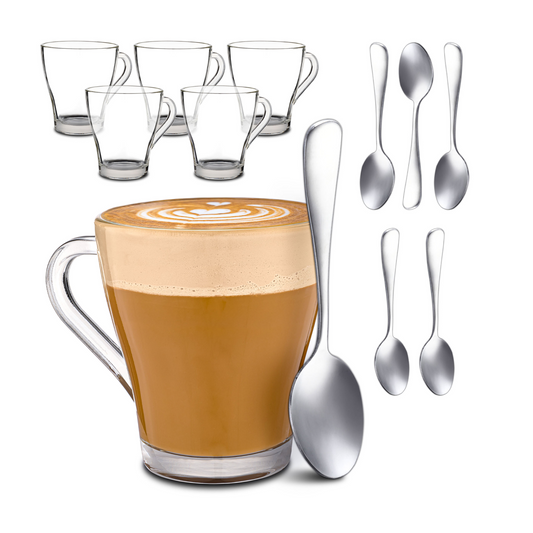 Cappuccinogläser Set