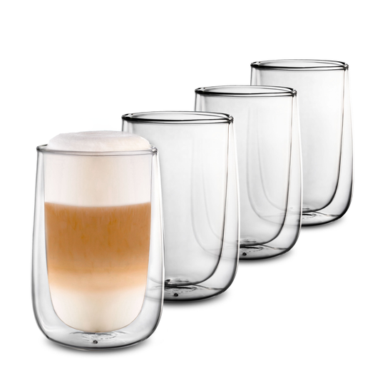 Cappuccinogläser Set Doppelwandig