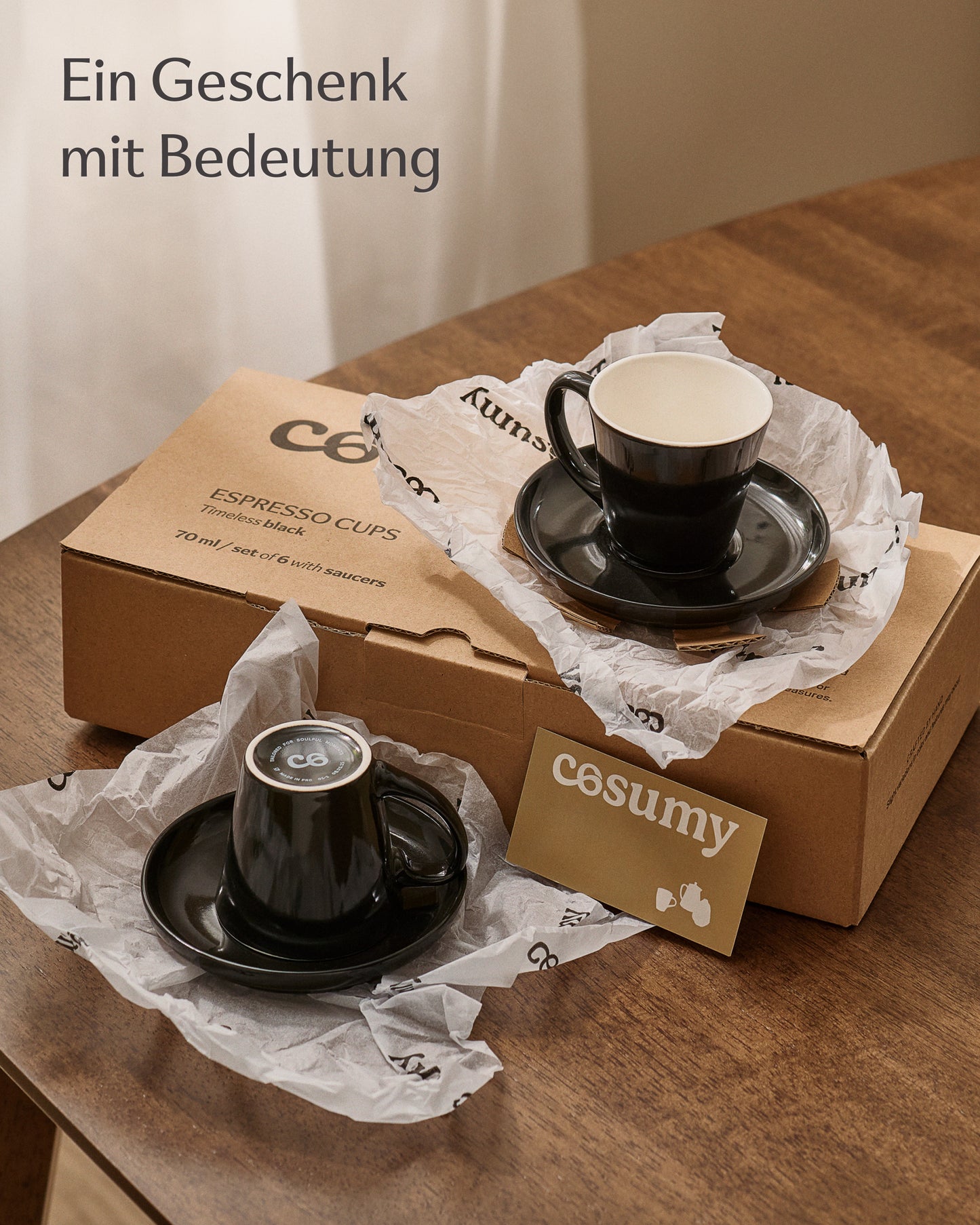 Espressotassen Set Keramik