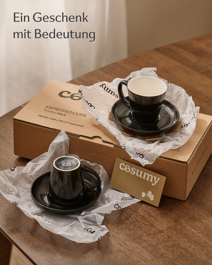 Espressotassen Set Keramik