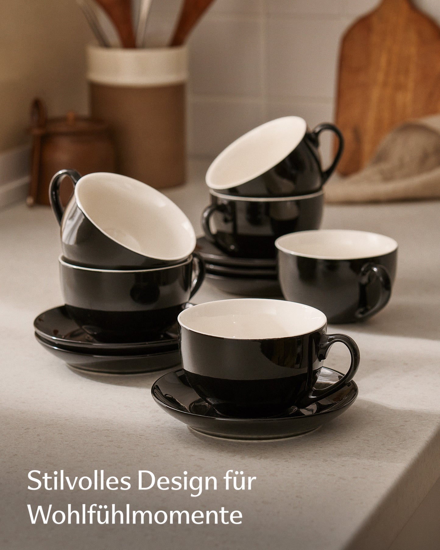 Cappuccinotassen Set Keramik – Cosumy