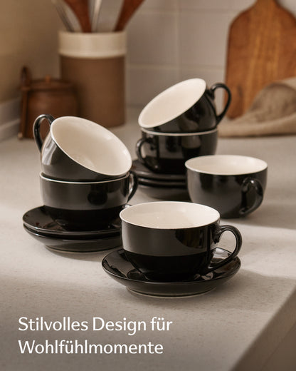 Cappuccinotassen Set Keramik – Cosumy