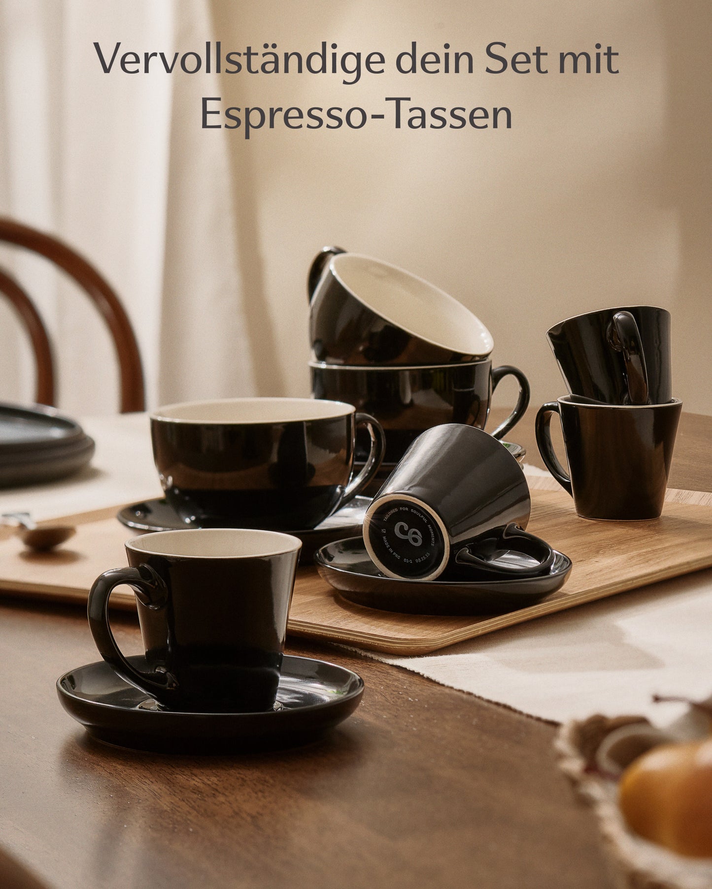 Cappuccinotassen Set Keramik – Cosumy