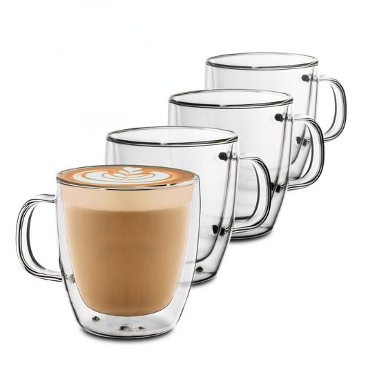 Cappuccinogläser Set Doppelwandig