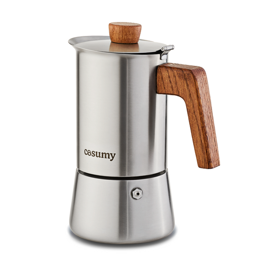 Espressokocher Edelstahl