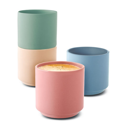 Espressotassen Set Stapelbar